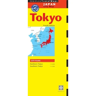 Afbeelding van Tokyo Travel Map Fourth Edition