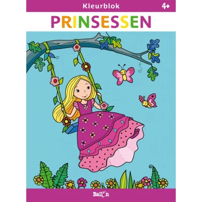 Afbeelding van Kleurblokken 1 Kleurblok Prinsessen