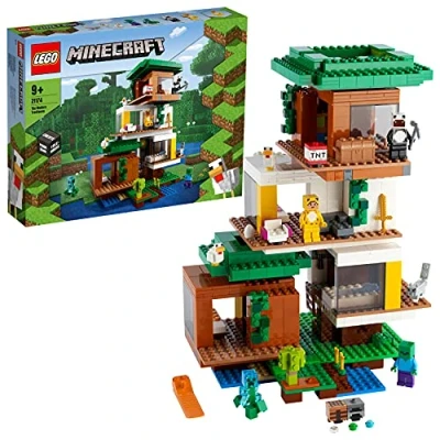 Image de LEGO® Minecraft™ 21174 La cabane moderne dans l&#039;arbre