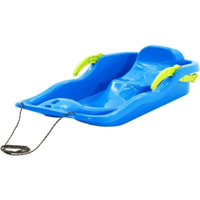 Afbeelding van Slee Met Remmen 87X40X18 Cm Polypropeen Blauw