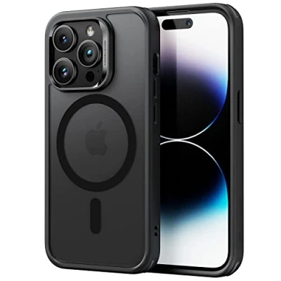 Afbeelding van ESR Classic Hybrid HaloLock iPhone 14 Pro Hoesje MagSafe Matte Zwart