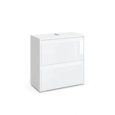 Afbeelding van Vicco Wastafelonderkast Majest, Wit/Wit, 60.2 x 62.1 cm