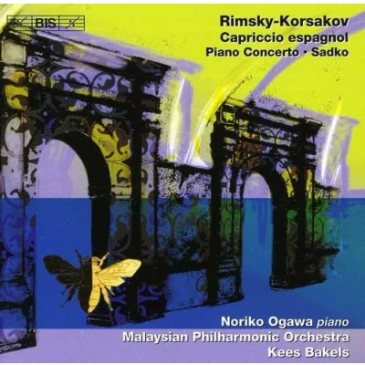 Afbeelding van Noriko Ogawa, Malaysian Philharmonic Orchestra, Kees Bakels Rimsky Korsakov: Cappricio Espagnol/Piano Concerto/Sadko (CD)