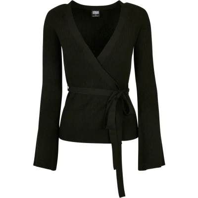 Afbeelding van Urban Classics Wrapped Vest, Dames, Maat: Small, Black
