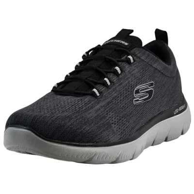 Afbeelding van Skechers Baskets Go Walk Max Effort pour homme, charbon, 11.5 UK X Wide