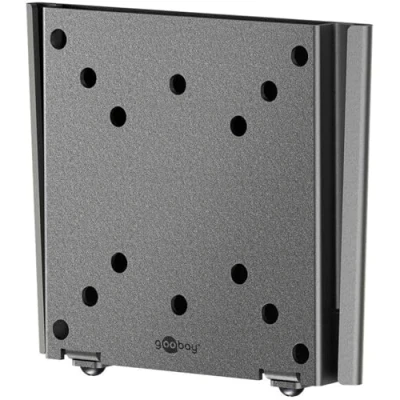 Afbeelding van Goobay TV muurbeugel Caravan FIXED S (Muur, 27&quot;, 30 kg), muurbeugel, Zwart