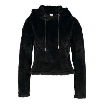 Afbeelding van Urban Classics Ladies Short Hoody Hoodie, Dames, Maat: Small, Black