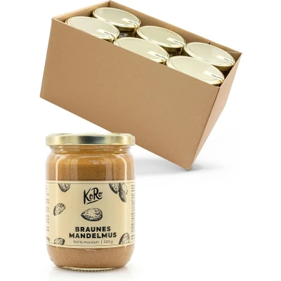 Afbeelding van KoRo 100% bruine amandelpasta 6 x 500 g