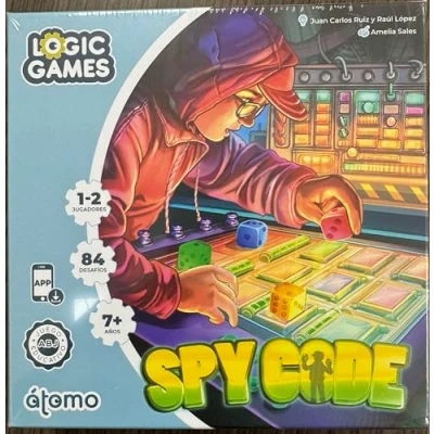 Afbeelding van Spy Code Logic Game voor 1 speler vanaf 7 jaar, spel dankzeggen, logica, aandacht en geestelijke rekening