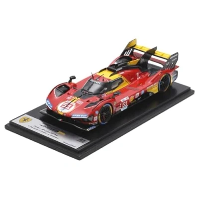Afbeelding van Ferrari 499P Looksmart Modelauto 1:43 2024 Alessandro Pier Guidi / James Calado Antonio
