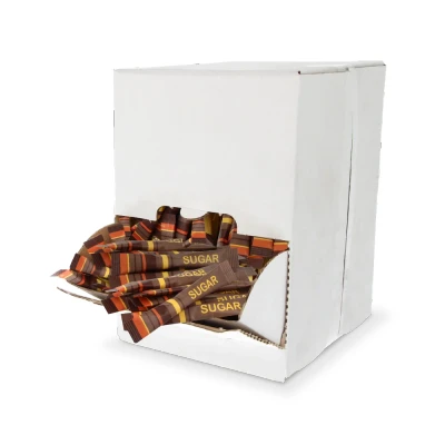 Afbeelding van Suikersticks Dispenser met 600 stuks Luxury 4 gram