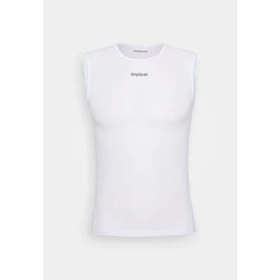 Afbeelding van GripGrab Ultralight Mesh Mouwloos Base Layer Zomer Fiets Ondershirt Polygiene Zweethemd Wit Heren Maat M