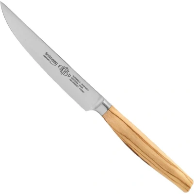 Afbeelding van Eikaso Solingen Gesmeed Steakmes 12 cm met Olijfhouten Handvat Perfecte Snede