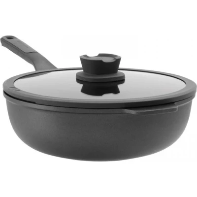 Afbeelding van Berghoff Wok Antikleef Met Deksel 28cm