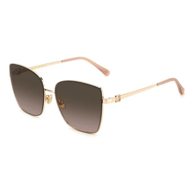 Afbeelding van Jimmy Choo Dammes Brillen Zonnebrillen Koper One Size
