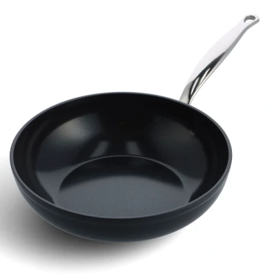 Afbeelding van Greenpan Barcelona Pro Wok Met Keramische Antikleeflaag 28cm