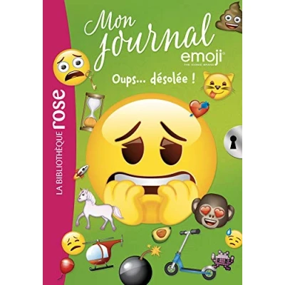 Afbeelding van Emoji mon journal,8:oups... desolee
