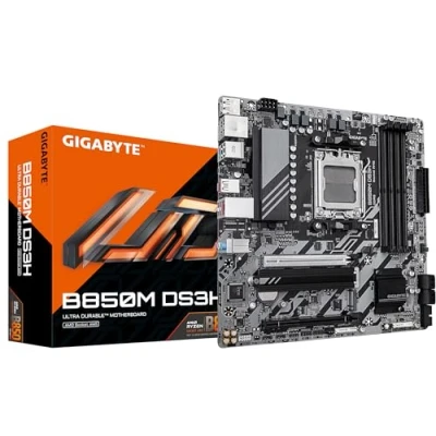 Afbeelding van GIGABYTE B850M DS3H moederbord AMD B850 Socket AM5 micro ATX