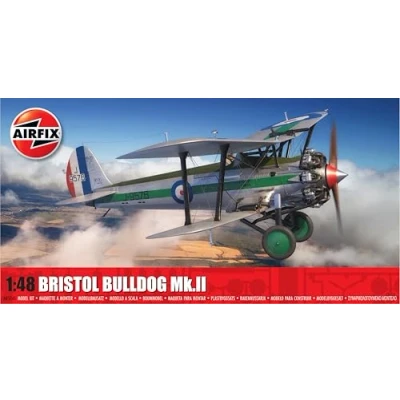 Afbeelding van 1:48 Airfix 05141 Bristol Bulldog Mk.ll Propeller Vliegtuig Plastic Modelbouwpakket