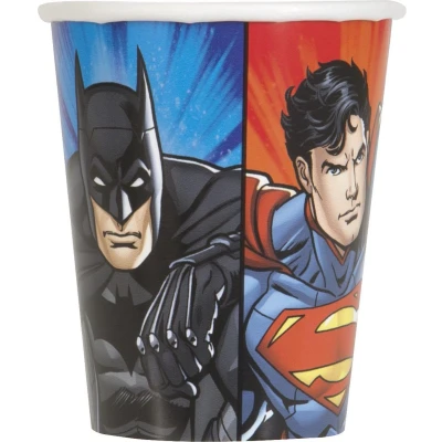 Afbeelding van Superhelden Justice League bekers 8 stuks