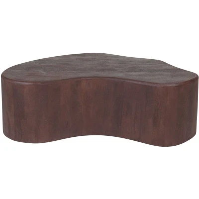 Afbeelding van Home67 Salontafel Zina 107 x 80 cm Espresso Mangohout