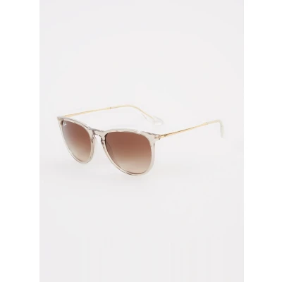Afbeelding van Ray Ban Erika Unisex Zonnebril, Maat: 54, Transparent light brown