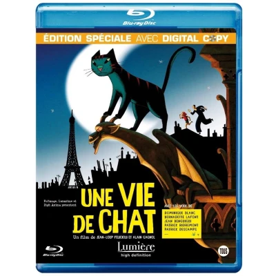 Afbeelding van Une Vie de Chat (Blu ray) (Import geen NL ondertiteling)