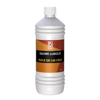 Afbeelding van Bleko rauwe lijnolie 1 liter, fles