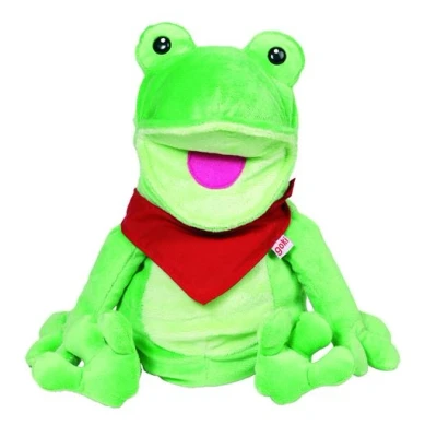 Image de Goki Marionnette Peluche grenouille Frilo