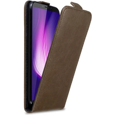 Afbeelding van Cadorabo Hoesje geschikt voor Cubot NOVA in KOFFIE BRUIN Beschermhoes flip design Case Cover met magnetische sluiting