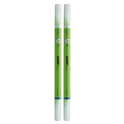 Afbeelding van LAMY 2 stuks kunststof gum met gumpunt en correctiepunt, alleen voor het verwijderen van koningsblauwe inkt
