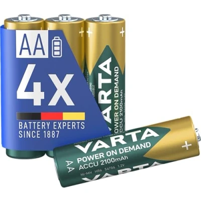 Afbeelding van Varta 56706101404 Accu Ready2Use Mignon AA Ni Mh oplaadbare batterijen (2100 mAh), set van 4