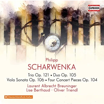 Afbeelding van Lise Berthaud Oliver Triendl Laurent Albrecht Trio, Op. 121 Duo, Op.105 Viola Sonata, 10 (CD)