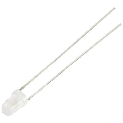 Afbeelding van TRU COMPONENTS Bedrade LED Warm wit Rond 3 mm 1120 mcd 30 12 mA 5 V