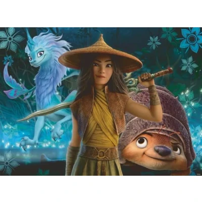 Afbeelding van Ravensburger puzzel Disney Raya, Tuk en Sisu Legpuzzel 200 stukjes