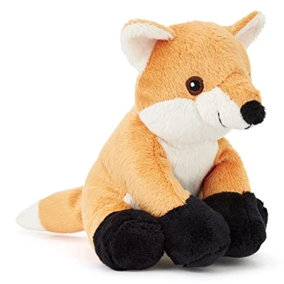 Afbeelding van Zappi Co Pluchen Vos van 100% gerecycled materiaal (13 15 cm), Collectie Knuffels voor Pasgeborenen en Kinderen