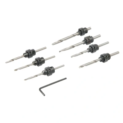 Afbeelding van Silverline 7 delige verzinkboor set 3 6 mm