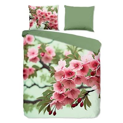 Afbeelding van Good Morning Dekbedovertrek &quot;bloemen&quot; Multi (240x200/220 cm) Katoen