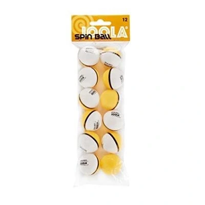 Image de Joola tt ball orange spinball, blanc, 40 mm, 42185