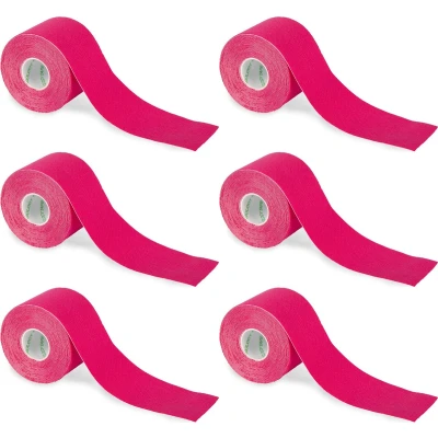 Afbeelding van Kinesiotape Nasara Roze 6 stuks