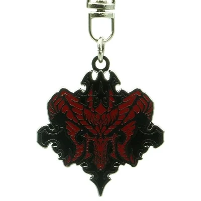 Afbeelding van ABYstyle Diablo Logo sleutelhanger, meerkleurig, 16,5 cm, Meerkleurig