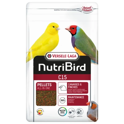 Afbeelding van Versele Laga Nutribird C15 Kanarie Onderhoudsvoer Vogelvoer 1 kg