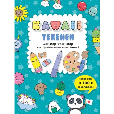 Afbeelding van Rebo boek kawaii tekenen