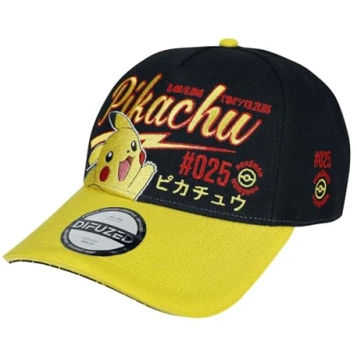 Afbeelding van Pokémon Pikachu Verstelbare pet Zwart/Geel