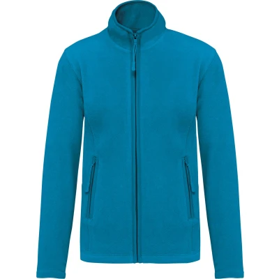 Afbeelding van Kariban Microfleece met rits dames K907 Tropical Blue