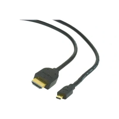 Image de Gembird Câble HDMI 19 pin micro Type D mâle pour 3 m noir