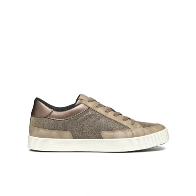 Afbeelding van Geox D Blomiee B Damessneakers, Taupe