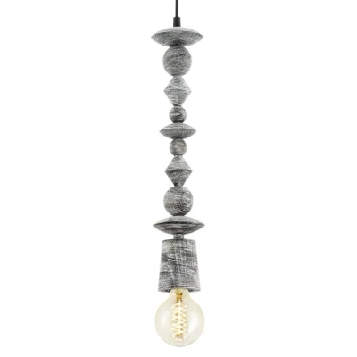 Afbeelding van EGLO Vintage Avoltri Hanglamp 1 Lichts Patina Zwart