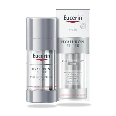 Afbeelding van Eucerin Hyaluron Filler 3x Effect Nacht Peeling en Serum Anti Age Rimpels 30ml