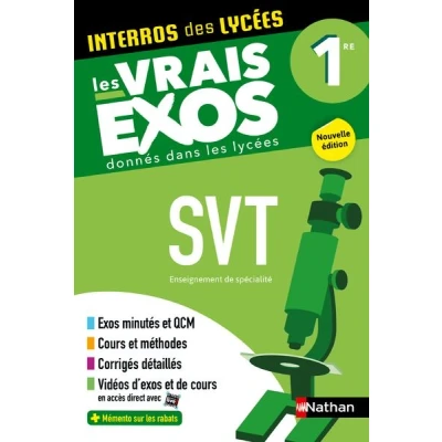 Image de Interros des Lycées SVT 1re
